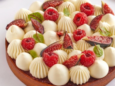 Tarte figue, framboise et&nbsp;anis