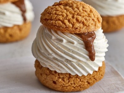 Choux vanille &&nbsp;pécan