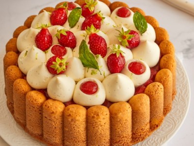 Comme une Charlotte aux&nbsp;fraises