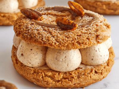 Paris Brest pécan &&nbsp;vanille